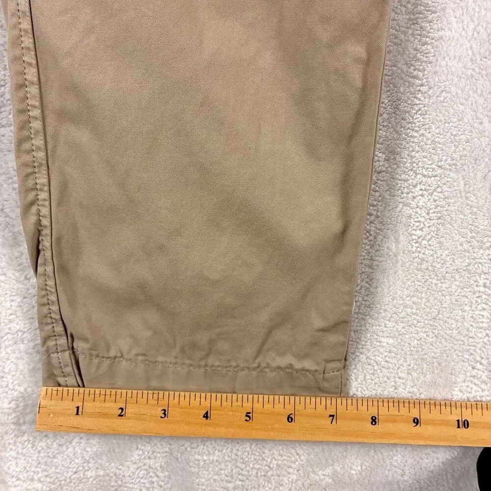 Levis XX Chino Pants Mens 31x30 (32x28) Beige Authentic Relaxed Workwear Classic